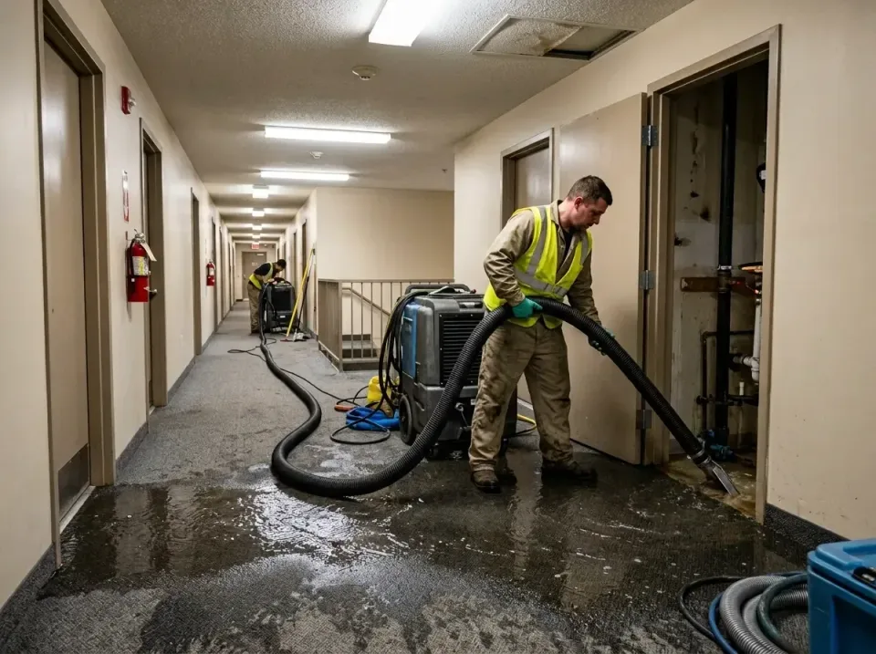 multi-unit-apartment-hallway-f-005 — frequently asked questions, Emergency Burst Pipe Water Extraction & Removal in Conneaut…